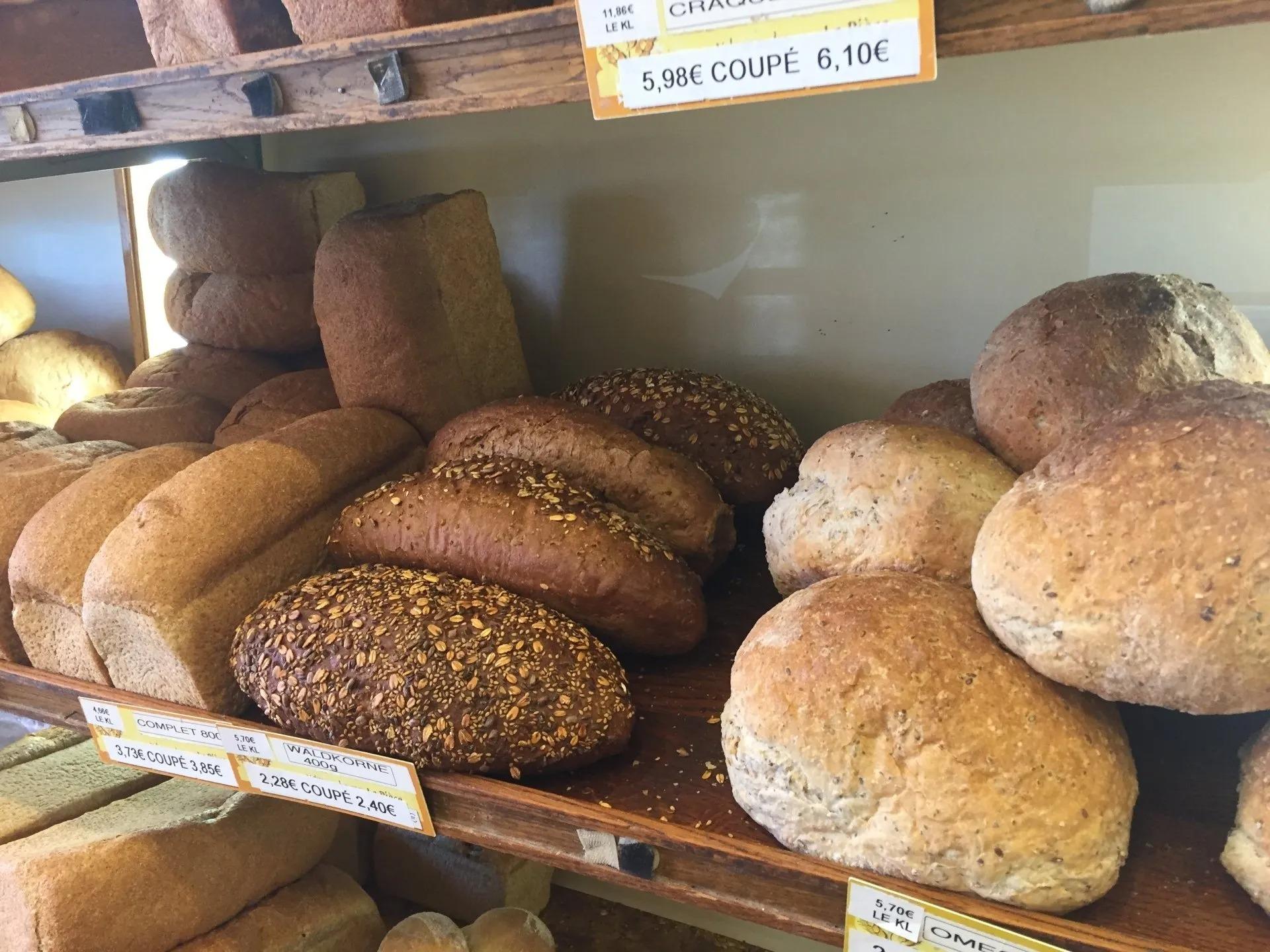 Nos pains Boulangerie Delecroix